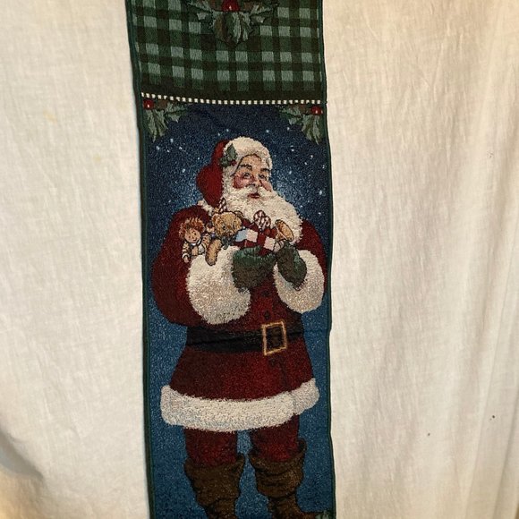 SANTA WALL TAPESTRY NEW SANTA HIMSELF CHRISTMAS - Picture 1 of 4